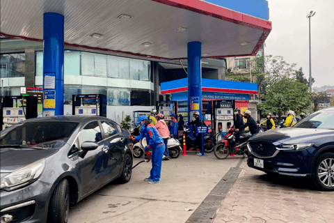 Thông tin về việc điều hành giá xăng dầu ngày 9/4/2026